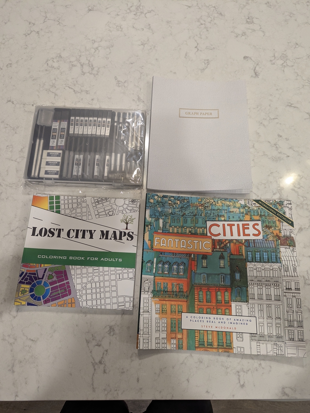 Drawing Kit And Coloring Books